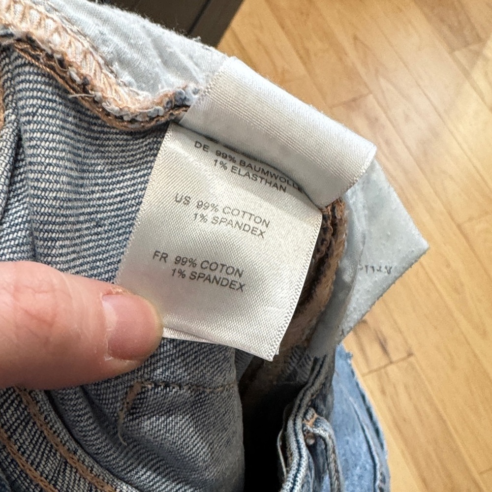 Articles Of Society Light Blue Distressed Skinny Ankle Jean - Picture 12 of 12